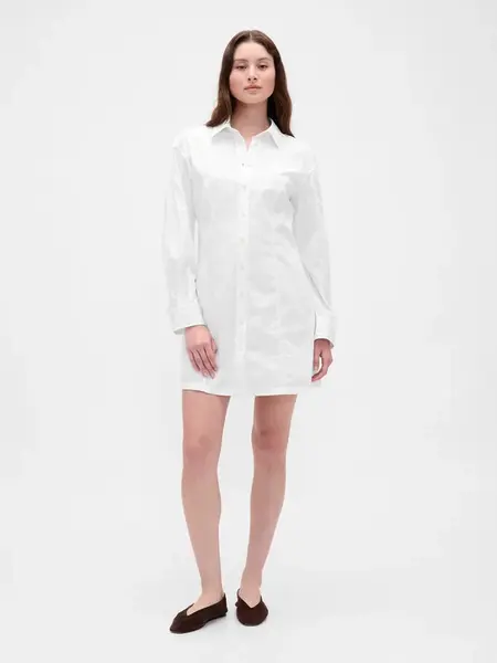 GAP Poplin mini shirt dress - Women's