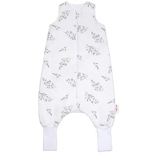 Baby Nellys Spací vak se zahrnovacími nohavičkami Nature, vel. S, 68/86