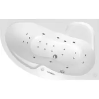 Masážna vaňa SIKO Fortuna 150x100 cm LUXUS akrylát pravá SIKOHMLFO150P