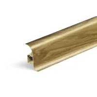 Lišta soklová Naturel dub vínny , PVC dĺžka 250 cm, výška hrany 56 mm, NATNGF056