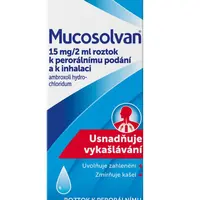 Mucosolvan 15 mg/2 ml roztok 60 ml