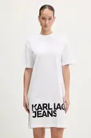 Bavlněné šaty Karl Lagerfeld Jeans