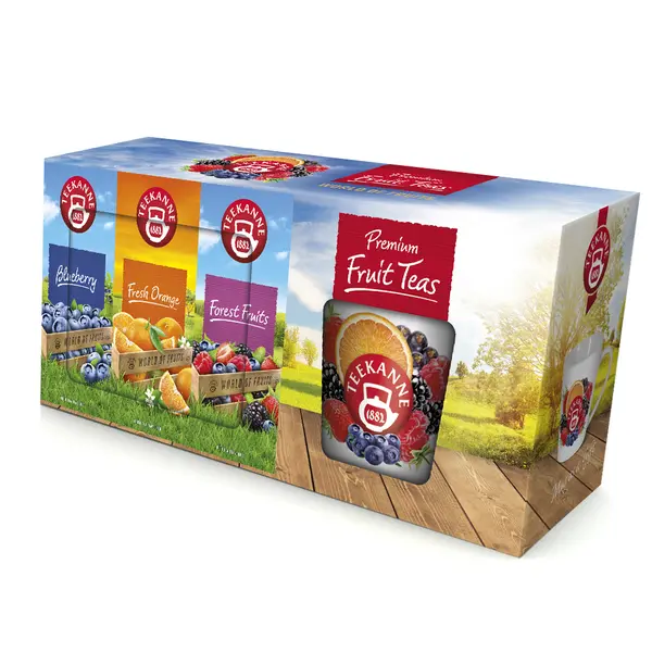 Teekanne Premium Fruit Teas 3x20 sáčků + hrnek