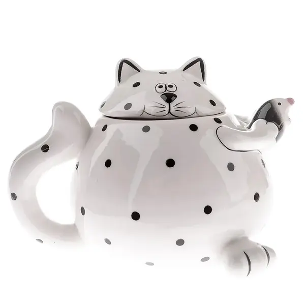 Keramická konvička – kočka