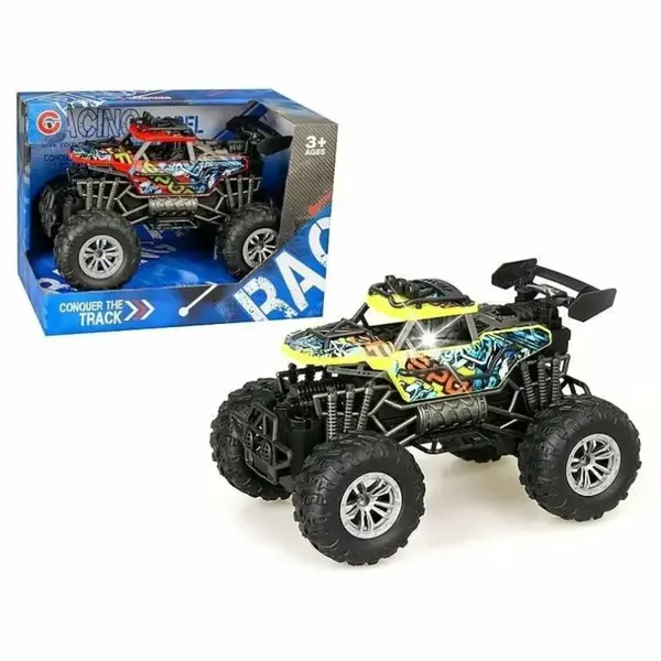 Terénní auto se světlem a zvukem