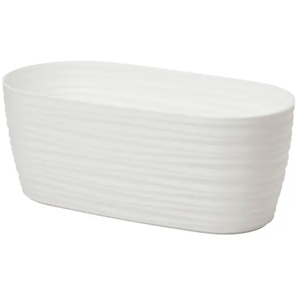 Kvetináč Sahara Petit 31 cm biely