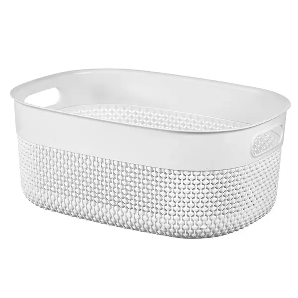 Košík M 12l 254553 biely