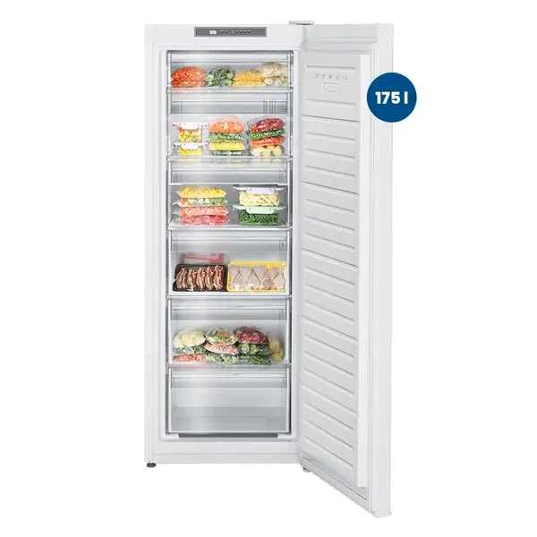 Skriňová mraznička, 175 l