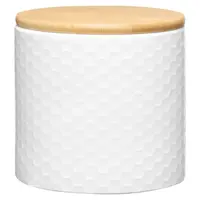 Dóza 670ml Bambus Víko Bílá 29508 Tuvo