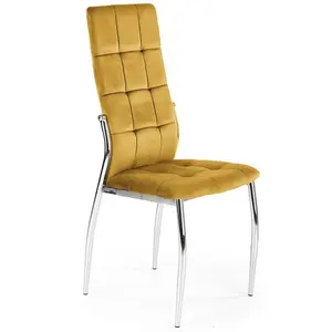 Stolička K416 horčicová