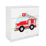 Detská komoda Babydreams Biely – Hasičský Zbor