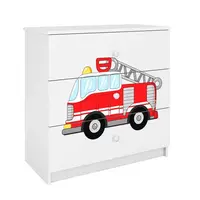 Detská komoda Babydreams Biely – Hasičský Zbor