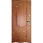 Dvere vchodové Bergamo 90L zlatý dub