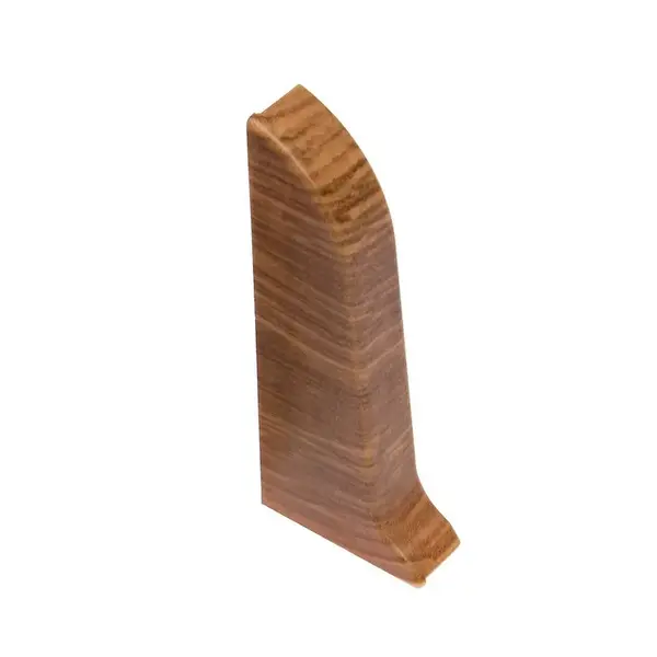 Ľavá záslepka podlahovej lišty 107/04 EASY - Dub country