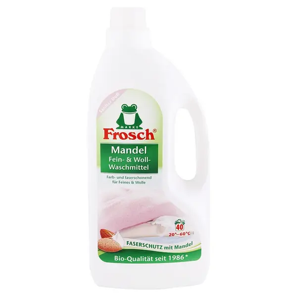 Frosch Eko gél na pranie jemnej bielizne a vlny Mandľa 1,5 l / 40 praní