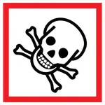 Informačná nálepka – GHS06 - Toxické látky (symbol)