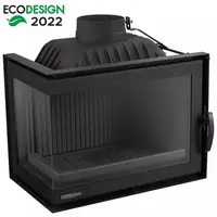 Krbová vložka FIORINA rohová 13KW sklo levá