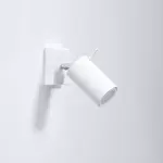 Nástenná lampa Oregon biela