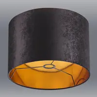 Velúrové tienidlo 9108 Čierna D38