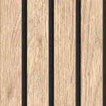 Lamelowy panel FRONTO V-BLACK Svetly dub 0,25x2,95M