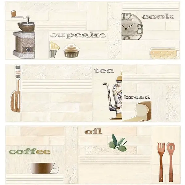 Nástěnný Obklad Cook XL Beige 25/75 Rekt.