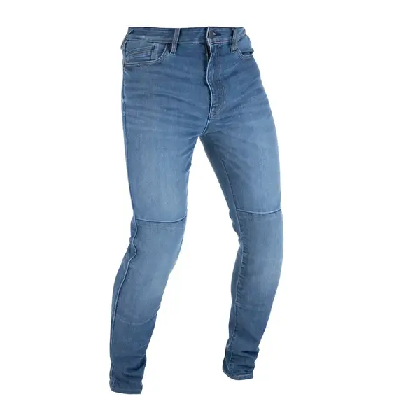 Pánské moto kalhoty Oxford Original Approved Jeans CE Slim Fit sepraná světle modrá 32/30