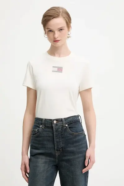 Bavlněné tričko Tommy Jeans