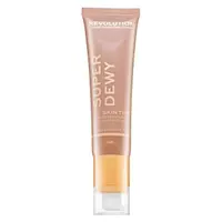 Makeup Revolution Super Dewy Skin Tint Moisturizer tónující a hydratační emulze Tan 55 ml