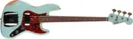Fender Custom Shop 61 Jazz Bass Heavy Relic Faded Aged Daphne Blue