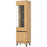 Vitrína Ate At06 dub kamenný