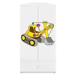 Skříň Babydreams bílá - Bagr