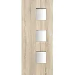 Posuvné dveře Trio 3*3 70L dub sonoma