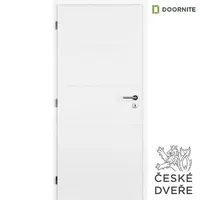 Interiérové dveře Quatro plné 80L bílé