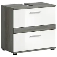 MID.YOU SKŘÍŇKA POD UMYVADLO, vysoce lesklá bílá, 60/57/34 cm