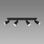 Svítidlo SANA GU10 4L BLACK 04148 LS4