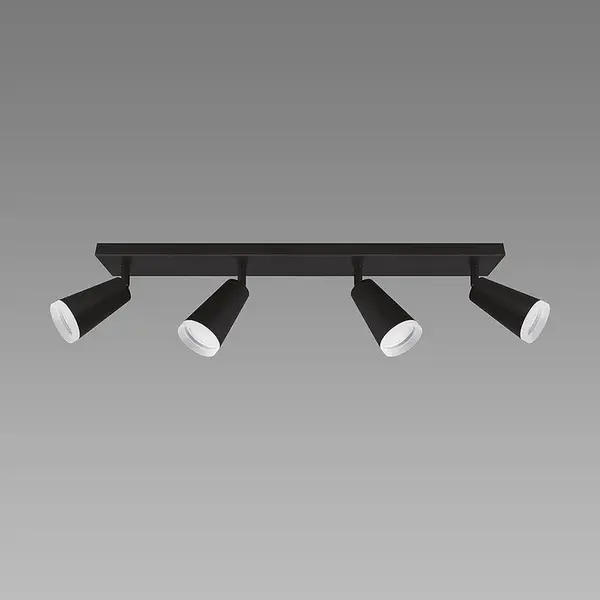 Svítidlo SANA GU10 4L BLACK 04148 LS4