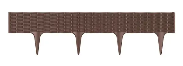 Travní lem GARDEN BORDER hnědý 3,9 m PRIBRA-R222