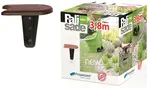 Palisada zahradní IPAK 3,8 m, hnědá