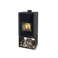 Krbové kachle FLAMINGO DELUXE PENTAI, hnedá - zamatová FLHSF42-022