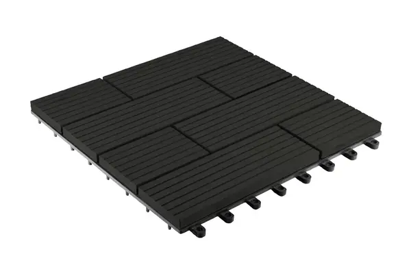 G21 WPC dlaždice SAMOA 30 x 30 cm, Eben