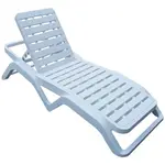 Zahradní lehátko Scirocco bílé