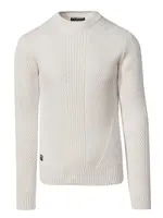 KOROSHI Sveter  šedobiela