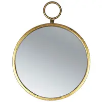 Nástěnné zrcadlo Brunei pr. 40 cm zlaté