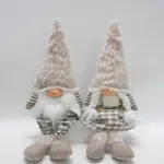 Skřítek s visícíma nohama mix 16x10x53cm