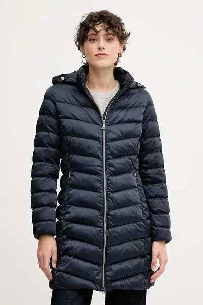 Bunda Geox ZOSMA tmavomodrá barva, zimní, W5628T T3274