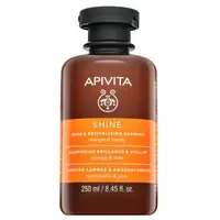 Apivita Shine Shine & Revitalizing Shampoo vyživující šampon pro hebkost a lesk vlasů 250 ml