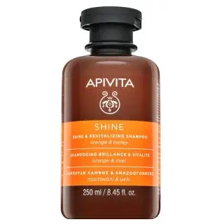 Apivita Shine Shine & Revitalizing Shampoo vyživující šampon pro hebkost a lesk vlasů 250 ml