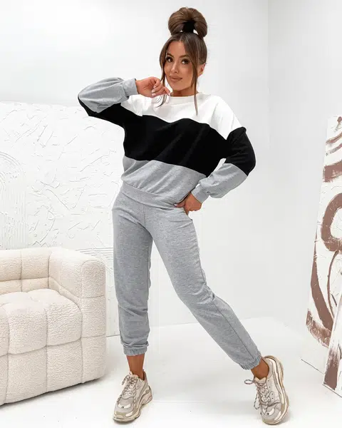 Resti Women's Cotton Striped Tracksuit Set ChillFlex