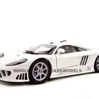 Saleen S7 White 1/18 Diecast Model Car by Motormax