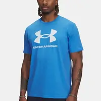 Pánské tričko Under Armour UA SPORTSTYLE LOGO UPDATE SS-BLU - Pánské